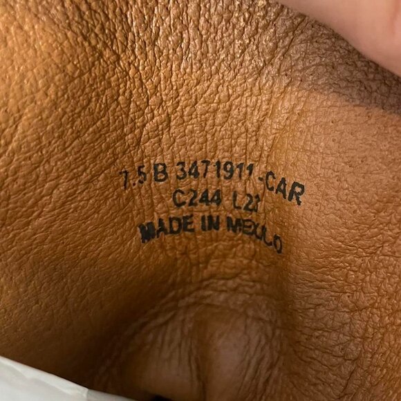 Frye Veronica Flex Combat Boots in Caramel | Women’s Size 7.5B - Picture 6 of 7